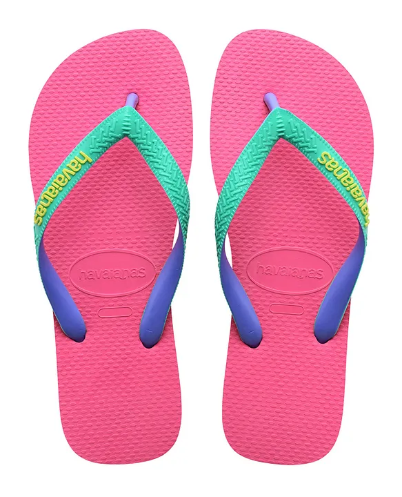 Buy Havaianas Top Mix Ciber Flip Flops Pink for Both 3 4Years