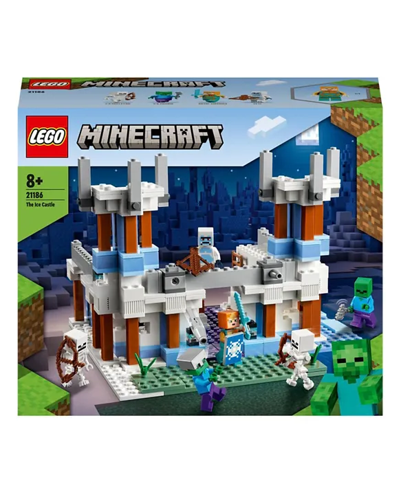 Lego minecraft ice castle 21186