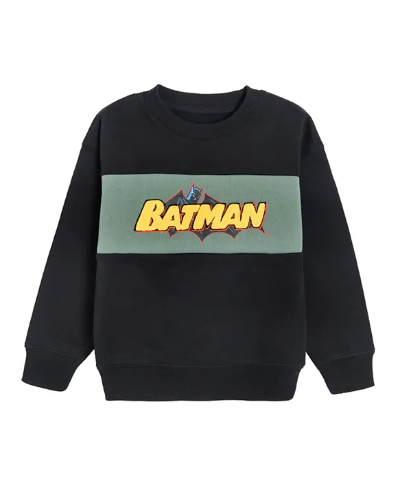 klink Schurend opening Buy SMYK Batman Sweatshirt Black for Boys (7-8Years) Online in KSA, Shop at  FirstCry.sa - 05eb6ae6fae32