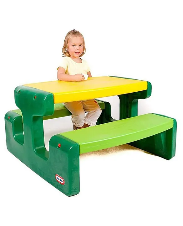 Little Tikes Picnic Table Evergreen Online KSA Buy Outdoor Play