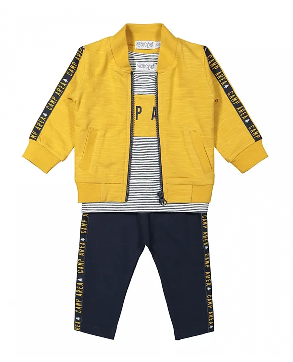 Jeetethnics 5 piece  Buy Jeetethnics Boys Yellow Striped Coat Suit With  Waistcoat Shirt And Trousers Set of 5 Online  Nykaa Fashion