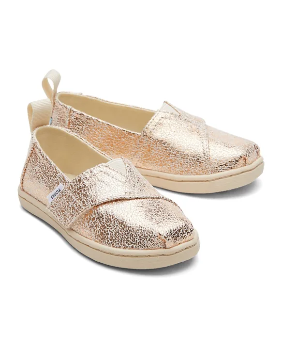 inkompetence Vanding luft Buy TOMS Crackle Foil Alpargata Shoes Gold for Girls (18-24Months) Online,  Shop at FirstCry.sa - 0aa8eksa040c71