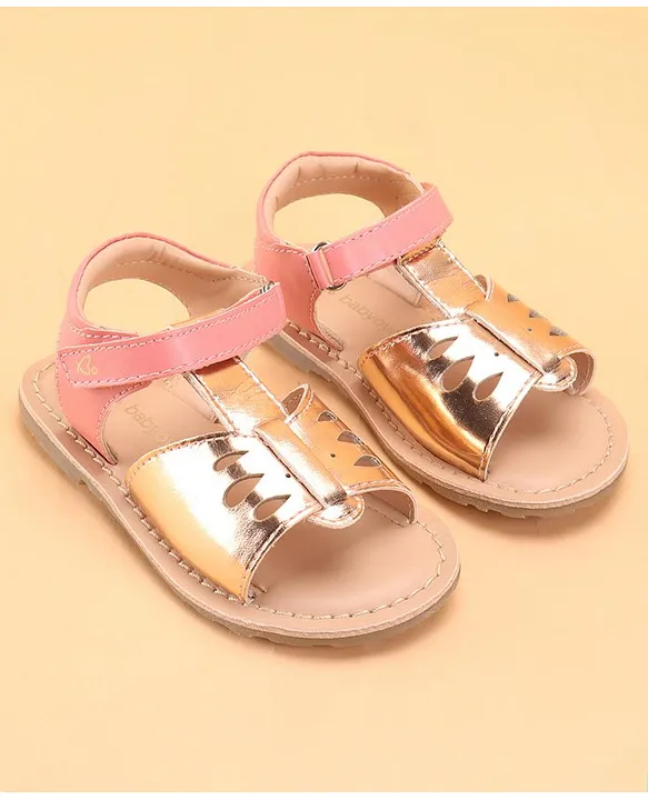 Summer Beach Baby Girl Flat Sandals Strappy Flowers Kids Toddler Shoes