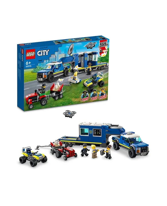 Bekræftelse kreativ sammensatte LEGO City Police Police Mobile Command Truck 60315 463 Pieces Online KSA,  Buy Building & Construction Toys for (6-10Years) at FirstCry.sa -  125dfaed18485