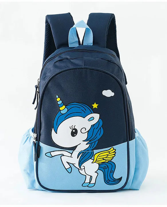 Blue unicorn outlet backpack