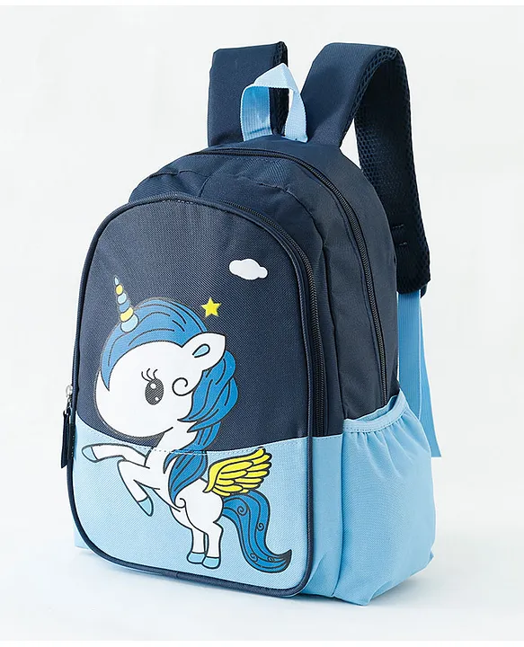 Blue 2024 unicorn backpack