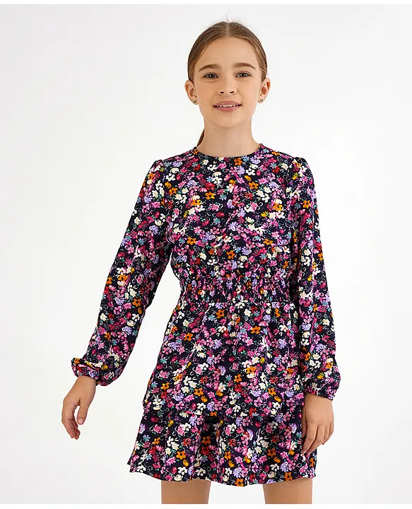 Floral meadow 2024 flippy dress