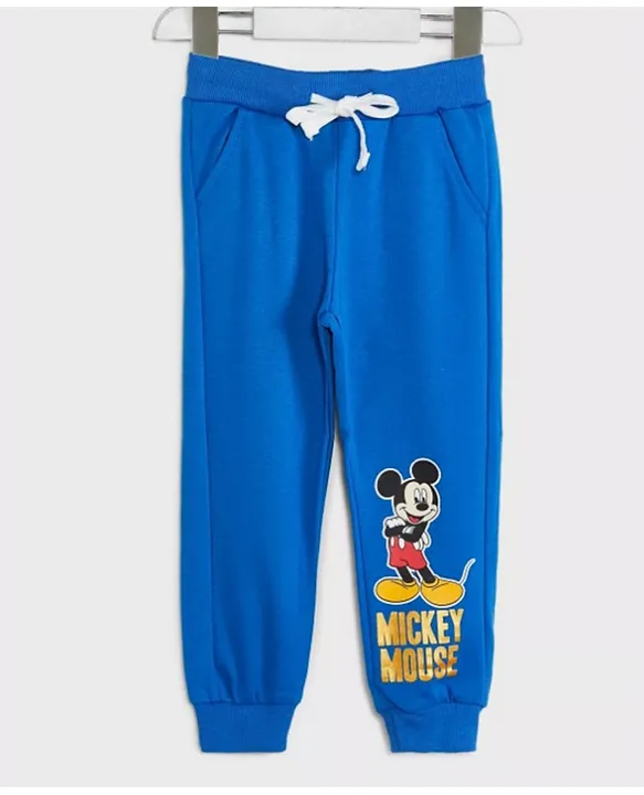  Disney Mickey Mouse Boys Jogger Sweatpants with