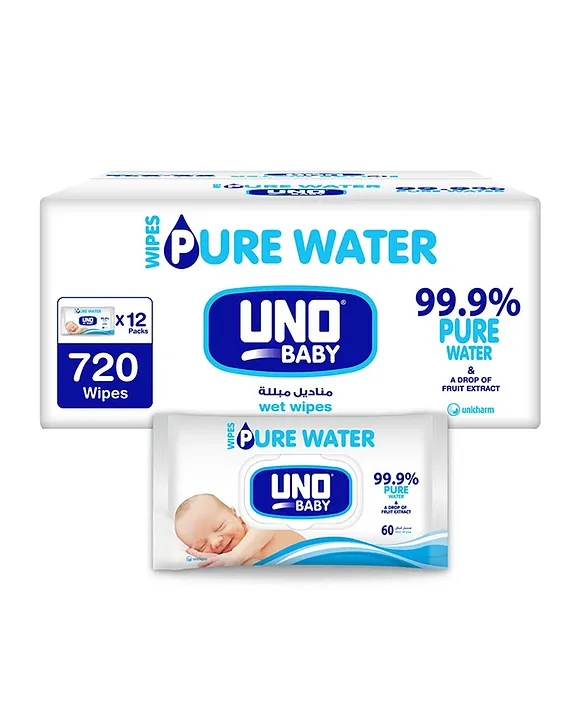 Water 2024 wipes 12x60