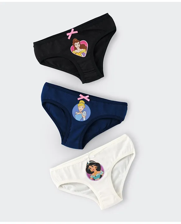 Buy Disney Princess 3 Pack Panties Multicolor for Girls (5-6Years) Online  in KSA, Shop at  - 3b731ae924a07