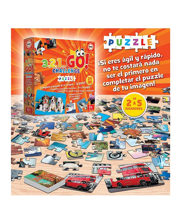 3,2,1 GO! Challenge Puzzle - Educa Borras