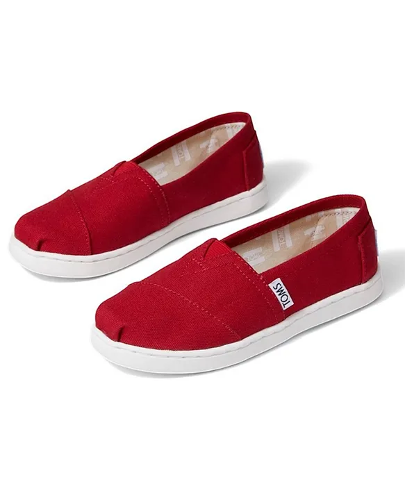 Toms Original Shoes Red for (5-6Years) Online, Shop at FirstCry.sa - 577feaecbff47