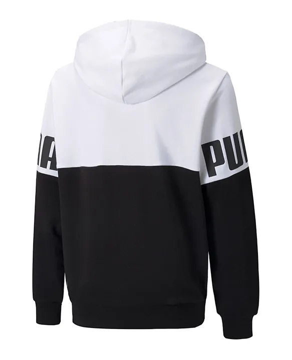 calentar traqueteo frutas Buy Puma Sustainable Clothing Power Colorblock Hoodie B White for Boys  (5-6Years) Online in KSA, Shop at FirstCry.sa - 7c9cfaeceb953