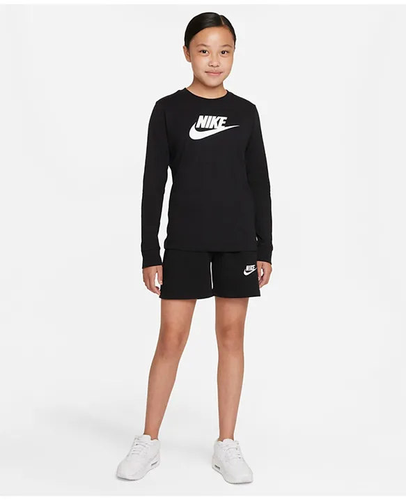 Buy Nike Basic Futura Tee Black for Girls (7-8Years) Online in KSA