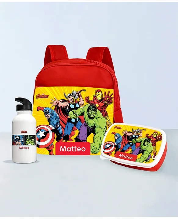 Personalized avengers cheap backpack