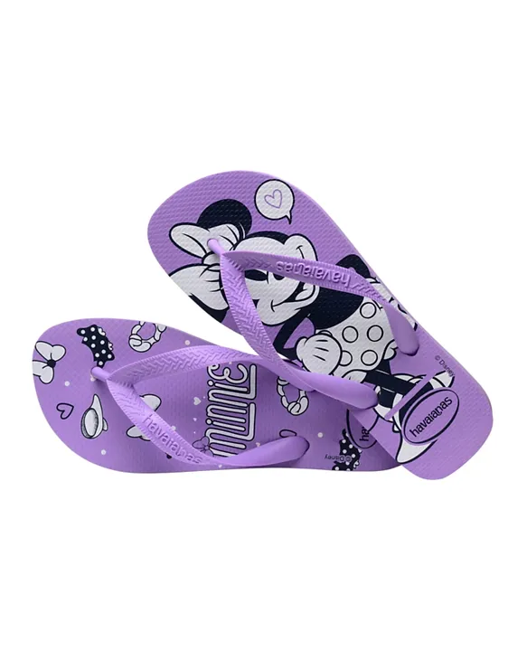 Buy Havaianas Disney Minnie Prisma Flip Flops Purple for Both (3-4Years)  Online, Shop at  - 97c87ae623f84