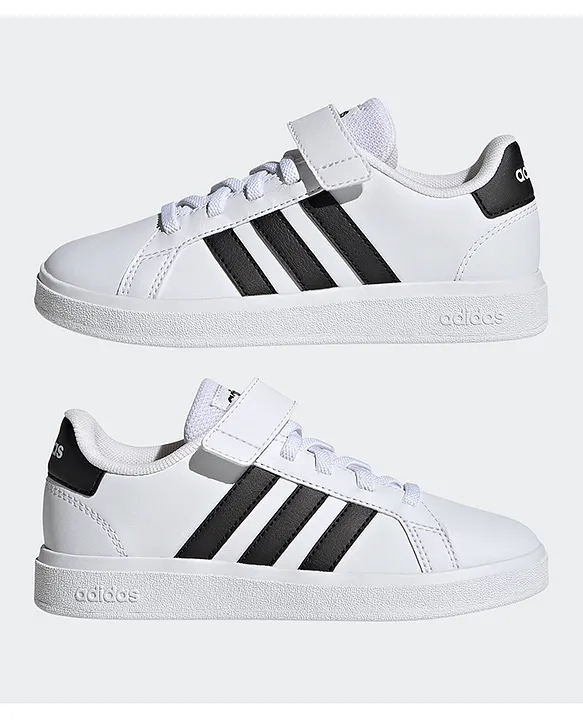 Buy adidas Grand Court 2.0 Elastic Laces And Hook And Loop Kids Shoes White for Both 4 7Years Online Shop at FirstCry.sa 9acccae3a0e04