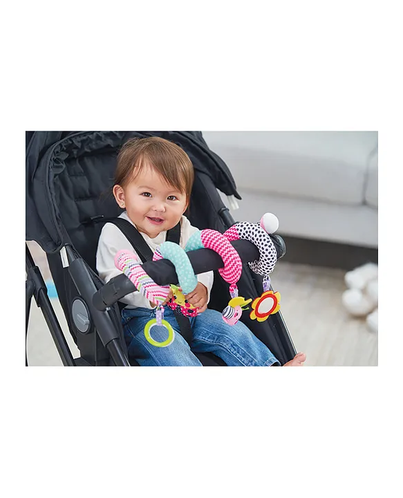 Infantino spiral car seat activity outlet toy