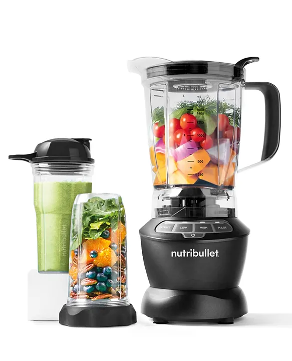 Nutribullet Full Size Blender + Combo 7 Piece High Speed Blender Mixer System 1.6L 1000W NBC1049DG Dark Grey Online in KSA, Buy at Best from FirstCry.sa - a3974ae2d9345