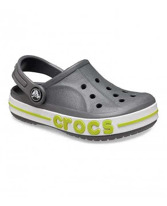 Buy Crocs Bayaband Clogs T Slate Grey for Both 6 12Months Online