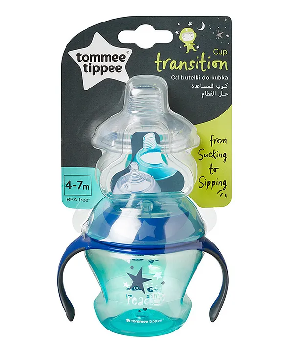 Tommee tippee closer to nature discount bottle to cup transition sippee trainer