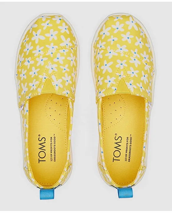 Yellow hot sale toms womens