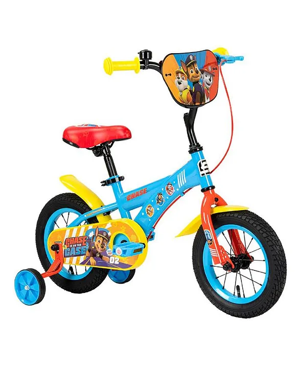 Spartan Paw Patrol Chase Kids Bike Red 12 Wheels Training Wheels Bell Ages 24 Online in KSA Buy at Best Price from FirstCry.sa cef2eae159968