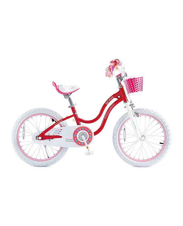 Royal Baby Star Girl Bicycle Pink 18 inches Online in KSA Buy at