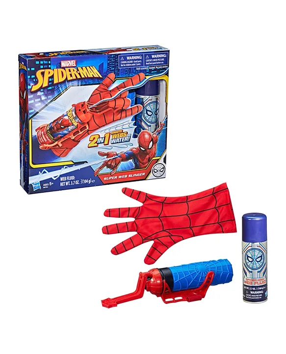 Marvel Dc Superhero Poignet Transmetteur Gant Shooter Spiderman