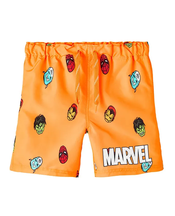 Boys avengers swim on sale trunks