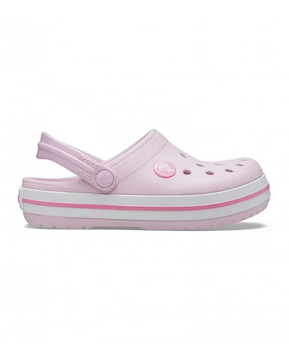 Buy Crocs Crocband Clogs Pink for Girls (3-4Years) Online, Shop at   - e63f1ae194124