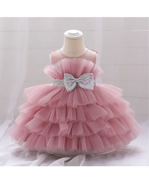 Little Girl Child for Eid Party Princess Dresses from 1 2 to 4 7 Years  Birthday Flower Weddings Vintage Tulle Baby Kids Clothes