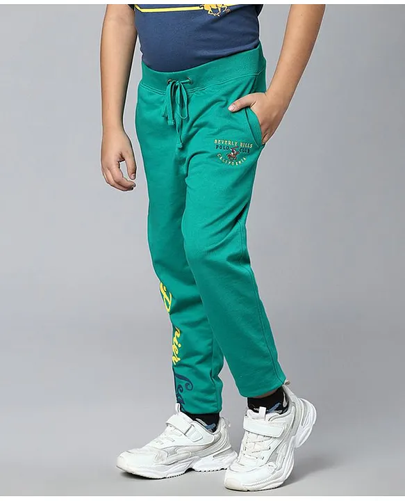 Buy Beverly Hills Polo Club Logo Graphic Pants Green for Boys 4 5Years Online in KSA Shop at FirstCry.sa ede5bksae2db94