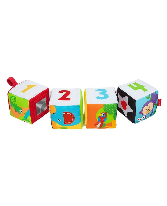 Fisher Price Turn Learn Soft Blocks Window Boxes 4 Pieces Online