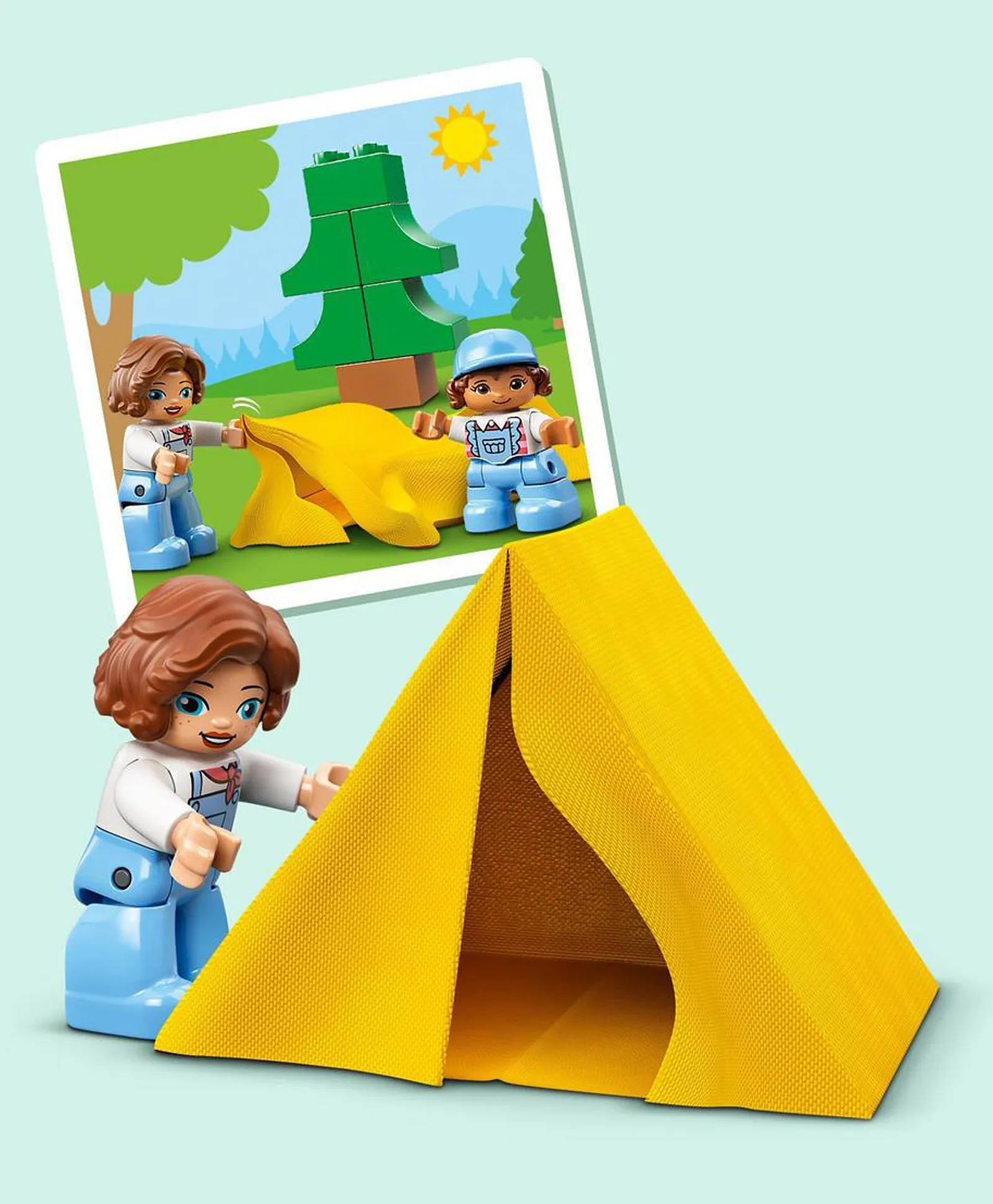 Lego Duplo Family Camping Van Adventure Set 10946 - 30 Pieces Online 