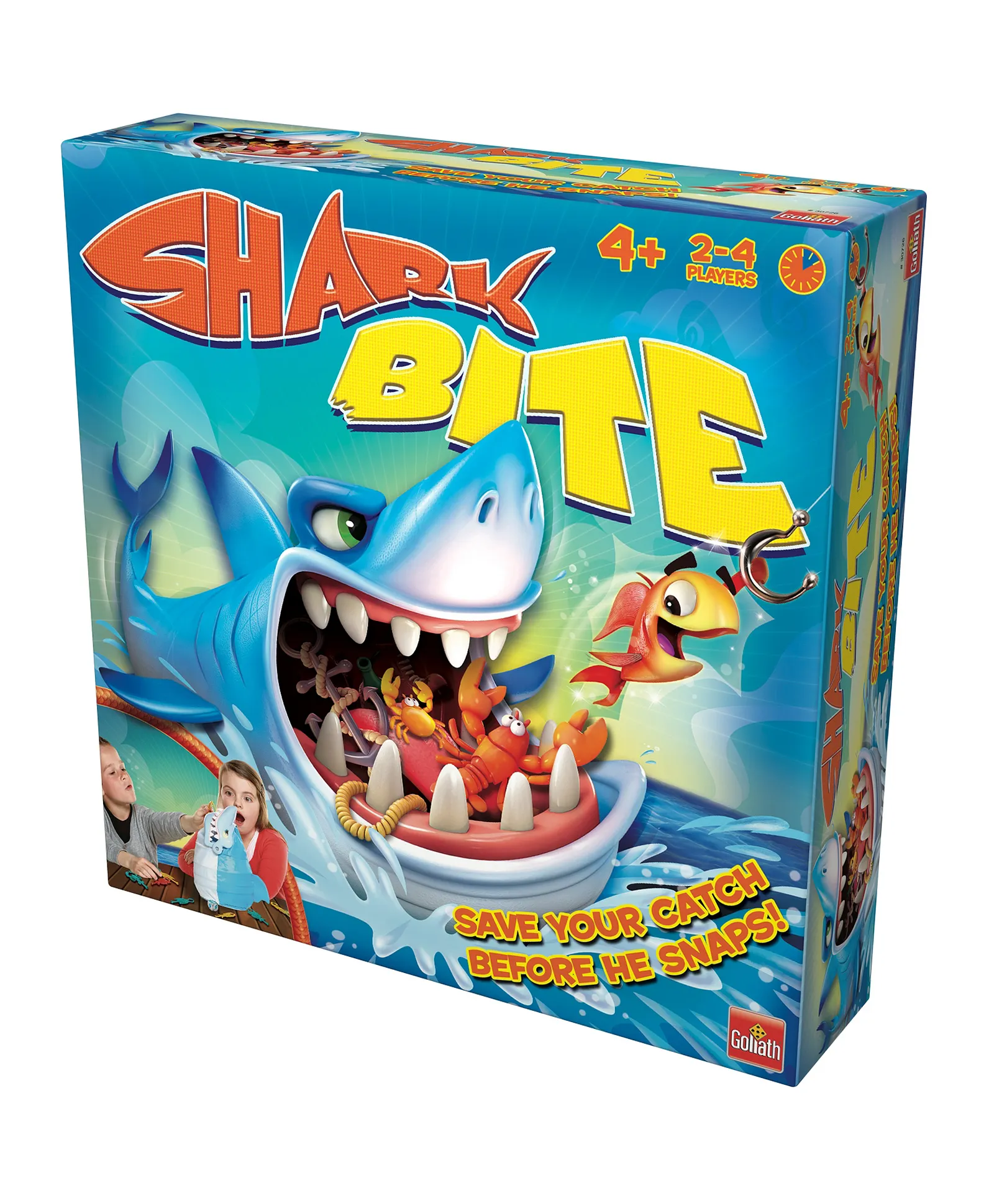 Goliath Shark Bite Game - Family Board Game for Kids 4+, Hand-Eye ...