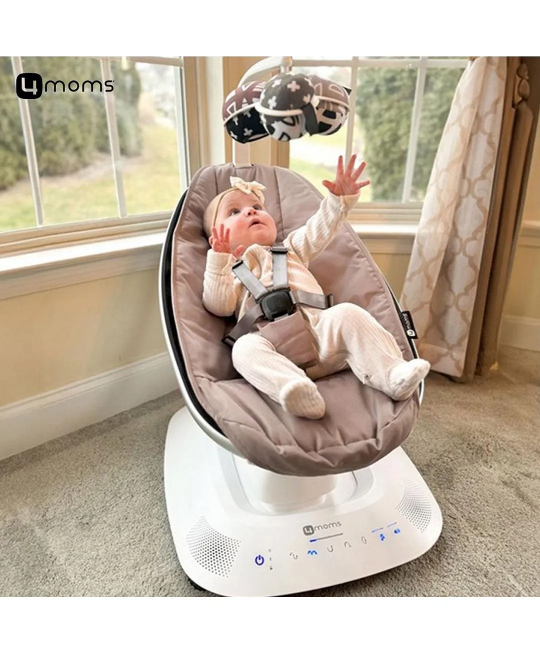 4MOMS MamaRoo Multi-Motion Baby Swing, Customizable Baby 4MOMS MamaRoo Multi-Motion Baby Swing, Customizable Baby