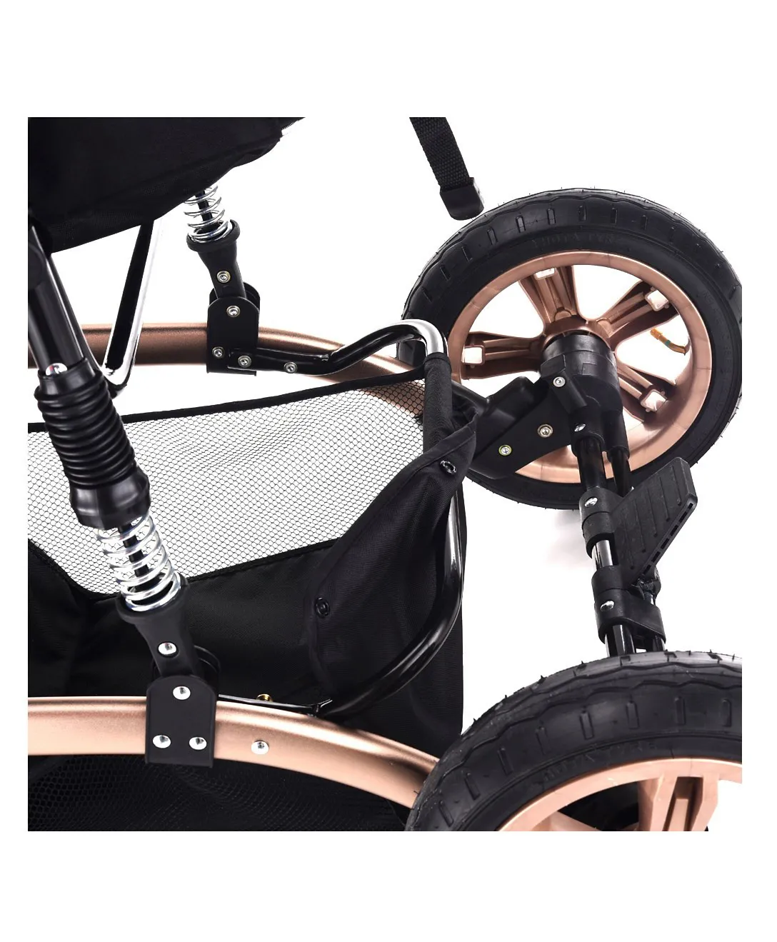 Teknum 3 in 1 Pram Stroller Story + Infant Car Seat - Black Online in ...