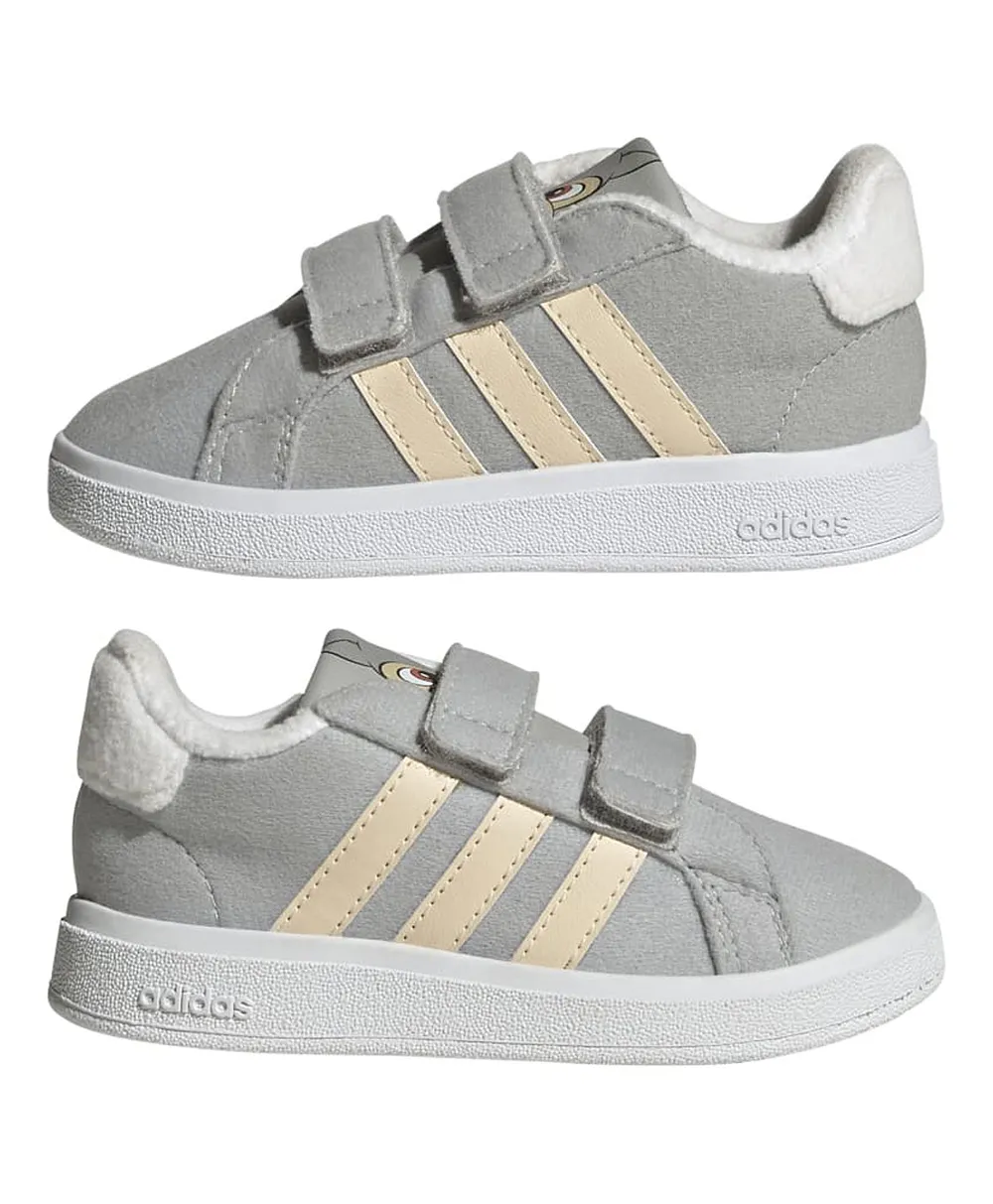 Buy adidas Grand Court Disney Thumper Shoes - Grey for Both (0 Month-3 ...