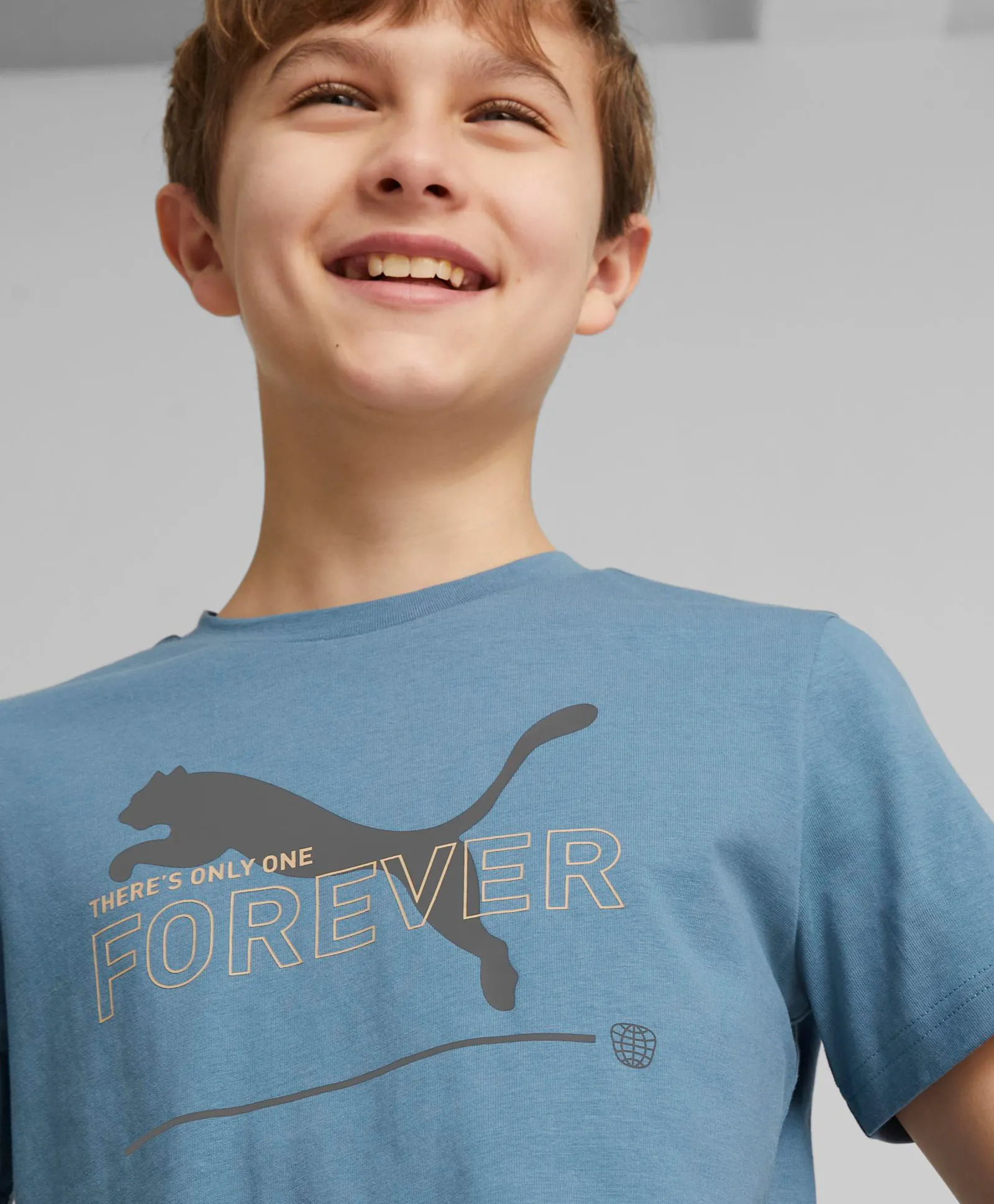 Buy PUMA There's Only One Forever T-Shirt - Blue for Boys (5-6 Years ...